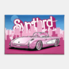 PINK CORVETTE CANVAS