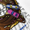 DONUT CHOCO CANVAS - immagine 2