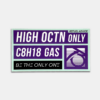 HIGH OCTN STICKER