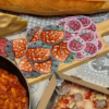 SALAMI DISC GLITTER STICKER - immagine 2
